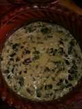 Rajas poblanas c/ elote ala mario,s