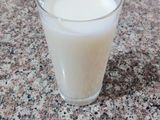 عصير شراب اللوز اكيد غير شكل 😍🥛