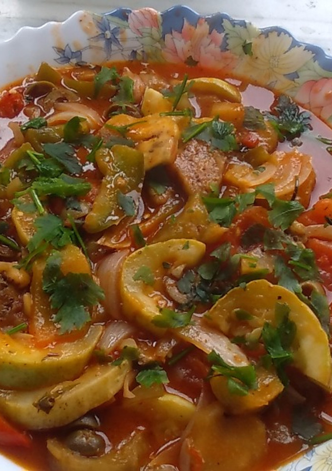 Una foto de Ratatuille (estofado de vegetales)