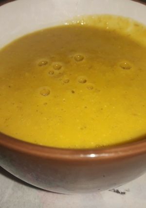 Una foto de Sopa crema! Muy sabrosa y cremosa!!