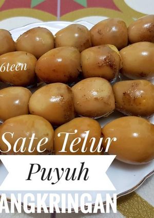Gambar Sate Telur Puyuh Angkringan