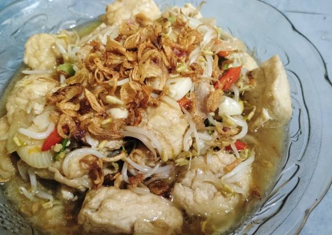 Semur tahu susu tauge