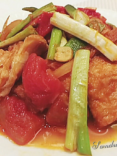 茄汁燒豆包 的食譜成品照片