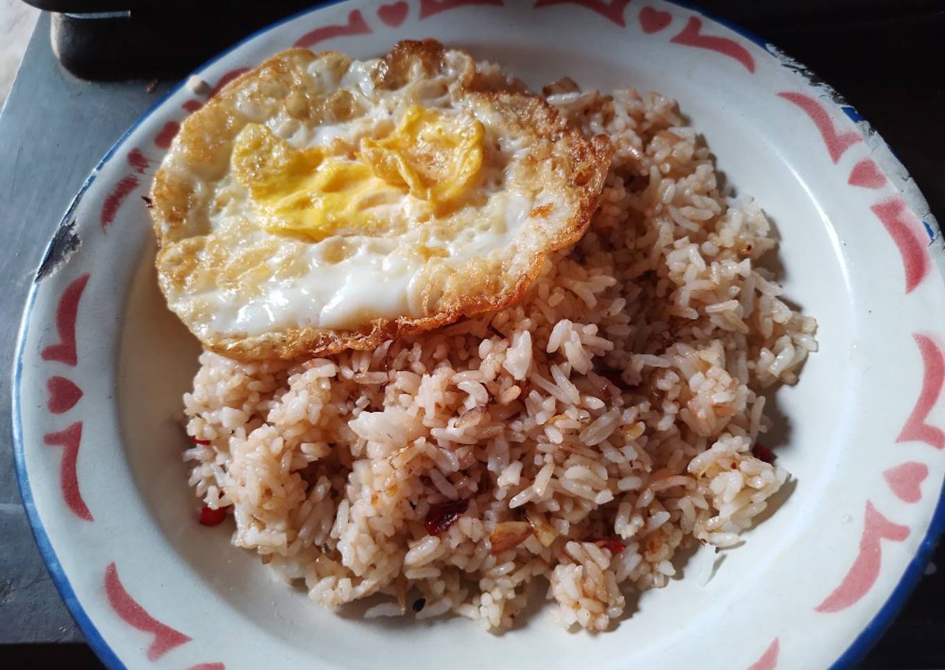 Nasi goreng sederhana