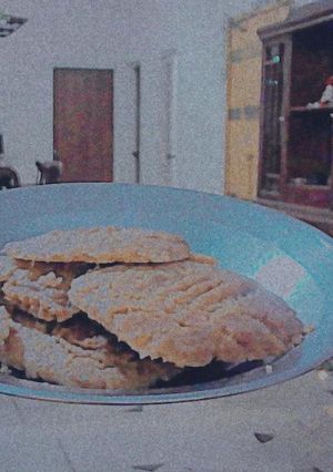 Una foto de Galletas polvorosas fáciles en horno o air fryer<3