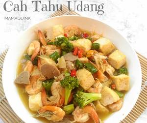 Gampangnya Membuat Cah tahu udang Nikmat Lezat