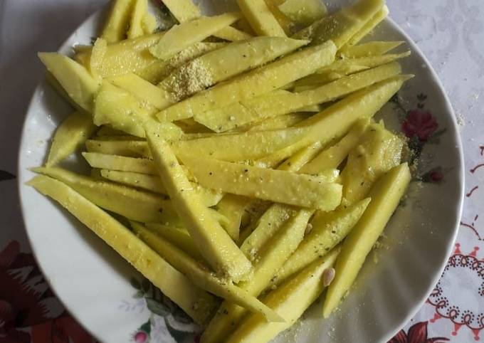 Ensalada de mango verde Receta de Julieta- Cookpad