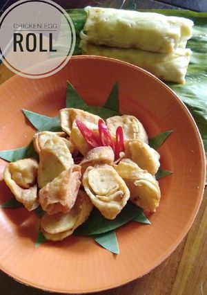 Foto resep Chicken Egg Roll Ala Hokben Rumahan