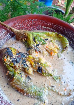 Foto resep Sambel terong bakar