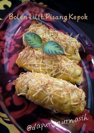 Foto resep 412.Bolen Lilit Pisang Kepok Bakar Teflon