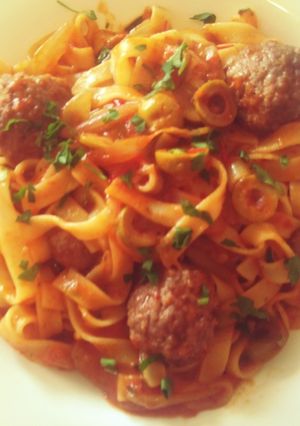 Une photo de Tagliatelles à la turque