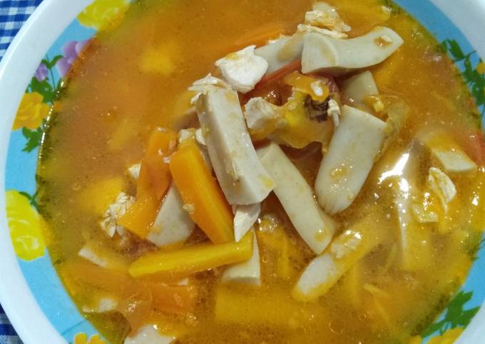 Resep Sup merah, Enak