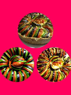 Una foto de Tarta Ratatouille