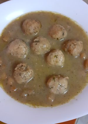 صورة لوصفة مثوم الدجاج مرقة بيضاء