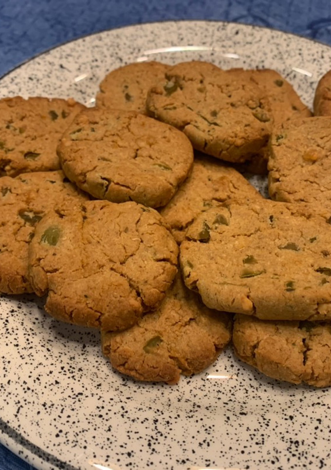 Una foto de Galletitas integrales de aceitunas