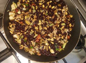 Una foto de Arroz Negro a la Persa