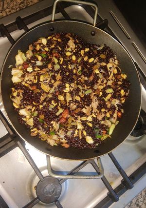 Una foto de Arroz Negro a la Persa