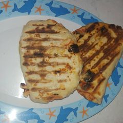 A picture of Pizza pockets .