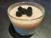 Une photo de riz au lait