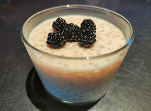 Une photo de Perles du Japon comme du riz au lait