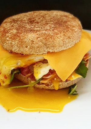 Une photo de Egg muffin version maman !