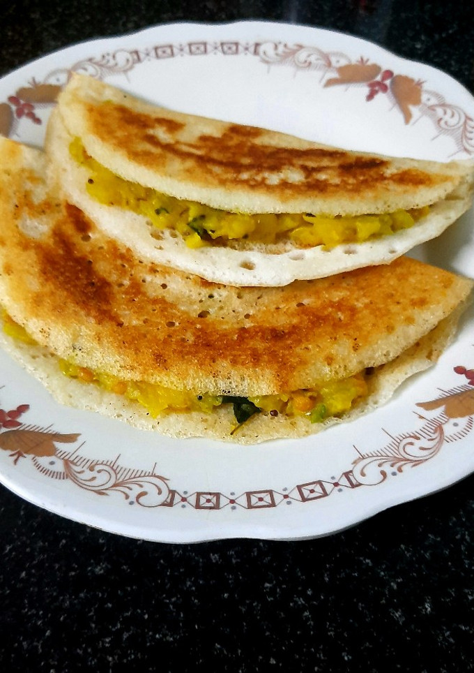 மசால் தோசை செய்முறை முக்கிய புகைப்படம்