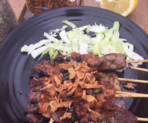 Resep mudah Sate Kambing Bulgogi Gurih Mantul