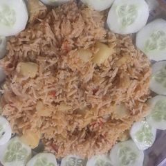 A picture of Veg pulav.
