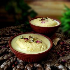 Kesar Rasmalai A picture of Kesar Rasmalai.