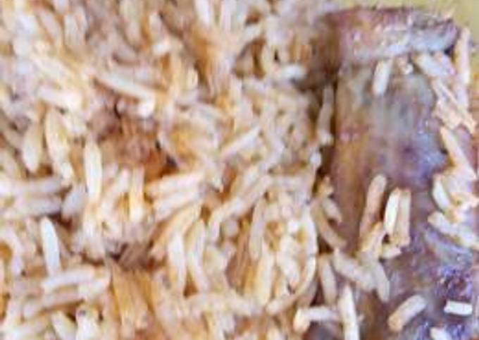 Steps to Prepare Thomas Keller Chicken pilau with coconut