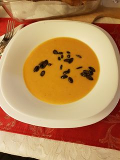 Sütőtökkrémleves recept fotója