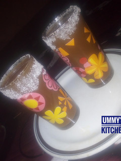 A picture of Tamarind ginger juice.