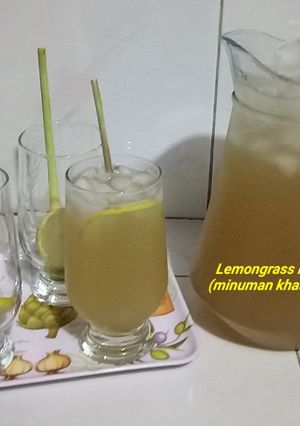 Foto resep Lemongrass Lemonade minuman khas Vietnam
