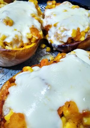 Una foto de Zapallo relleno