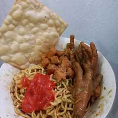 A picture of Mie ayam abang abang enak dan gampang.