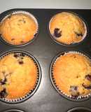 Muffins με blueberries
