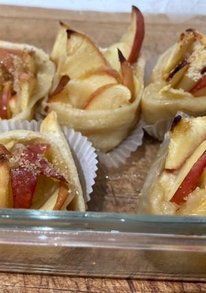Une photo de Des roses aux pommes 🍎