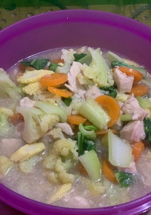 Foto resep 23. Capcay (diet)