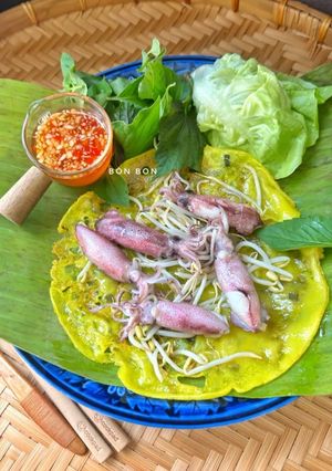 Hình của món Bánh Xèo Mực.