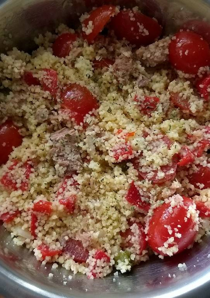 Una foto de Ensalada de cuscús