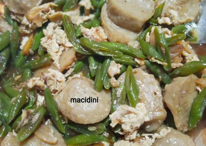 Resep Tumis Buncis Bakso Oleh Maci Dini Cookpad