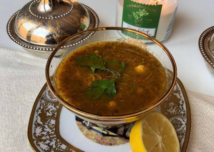 شوربة الحريرة المغربية 🇲🇦