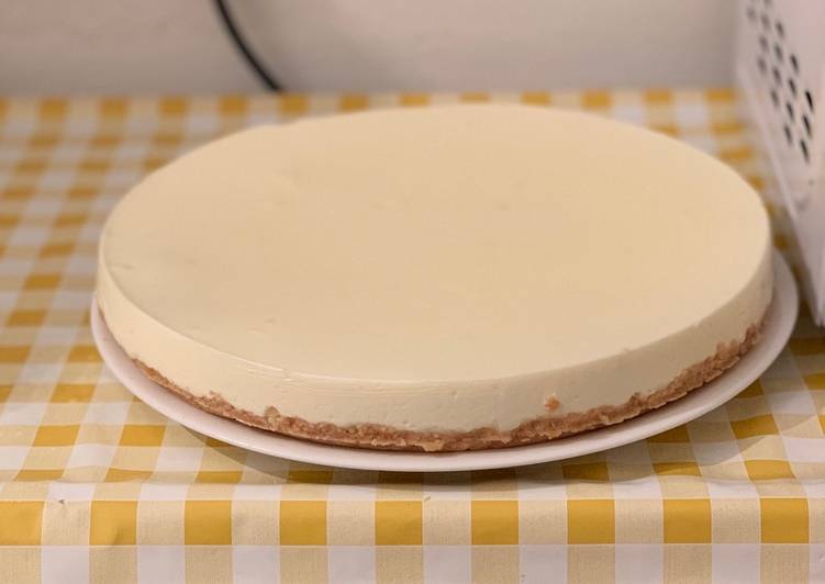 Tarta de queso sin horno