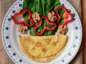 Una foto de omelette frances