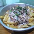 Papas a la Caballa con Crema y Verdeo