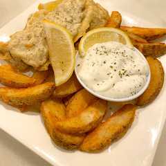 A picture of Fish n Chips /youtube:abelia Sunarto.