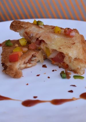 A picture of Pizza Bread Bomb.