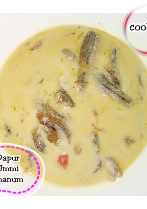 Foto resep Ikan asin kuah santan