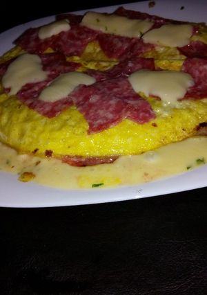 Una foto de Omelette