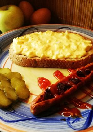Tojáskrém virslikenuval recept fotója
